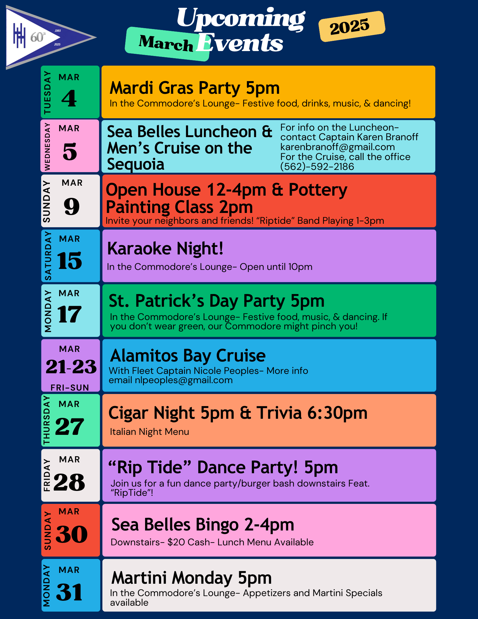 March Events 2025